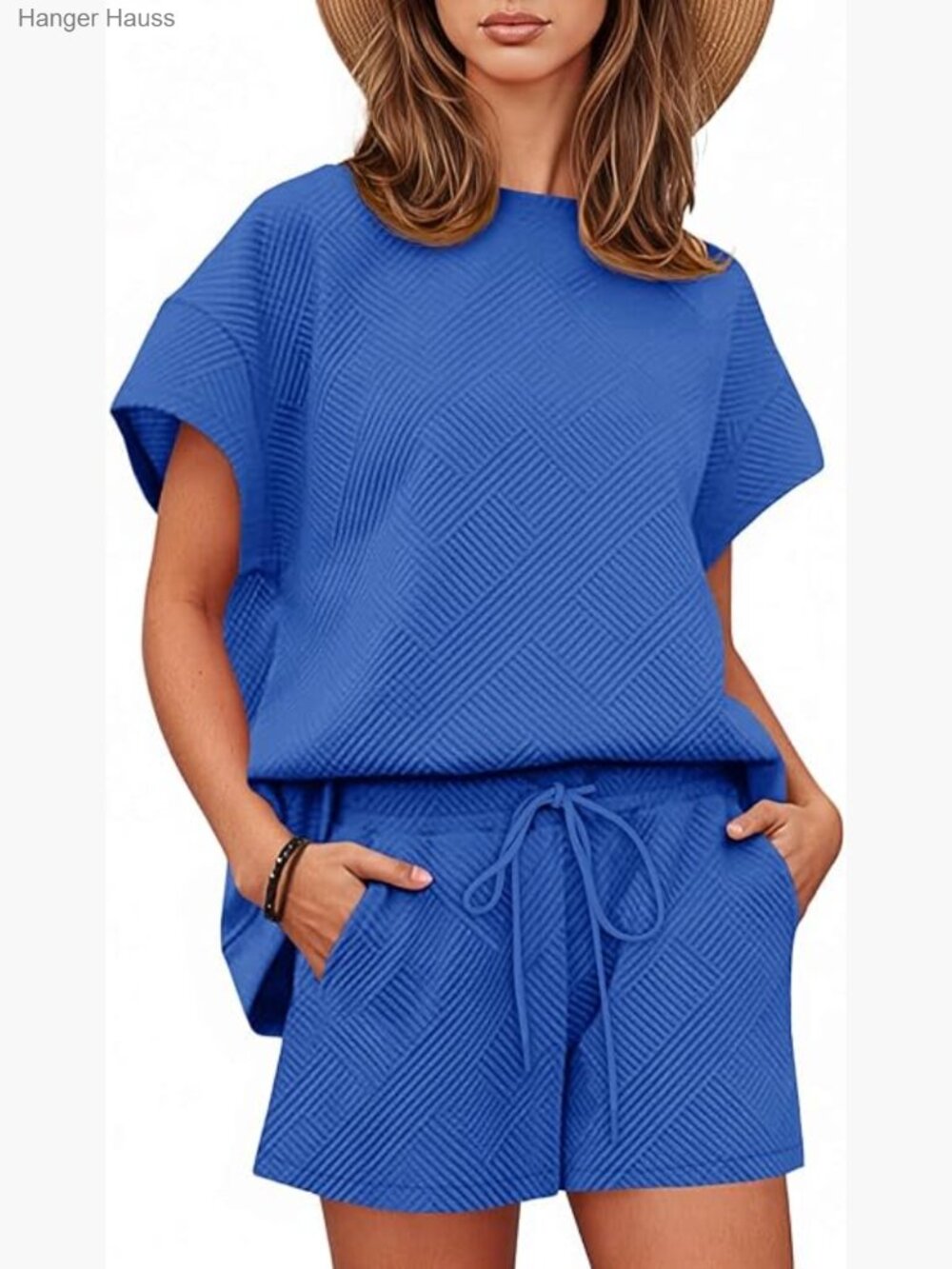 NWOT Women’s Relaxed Blue Lounge Set -